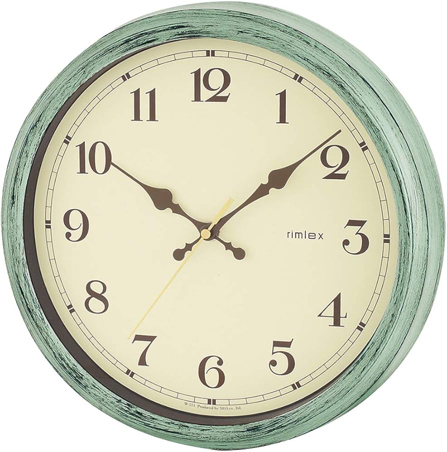 Amazon.co.jp: NOA Aerial Retro(電波時計 エアリアル レトロ)掛け時計